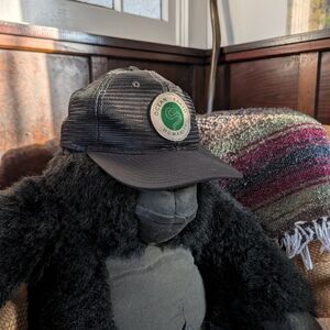 Ocean Earth Humanity Black Trucker Hat